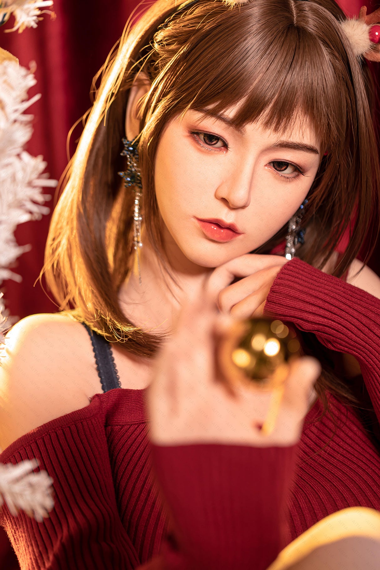 AITIA Christmas Present Girl 163CM/5'4" Begonia Premium Silicone Sex Doll