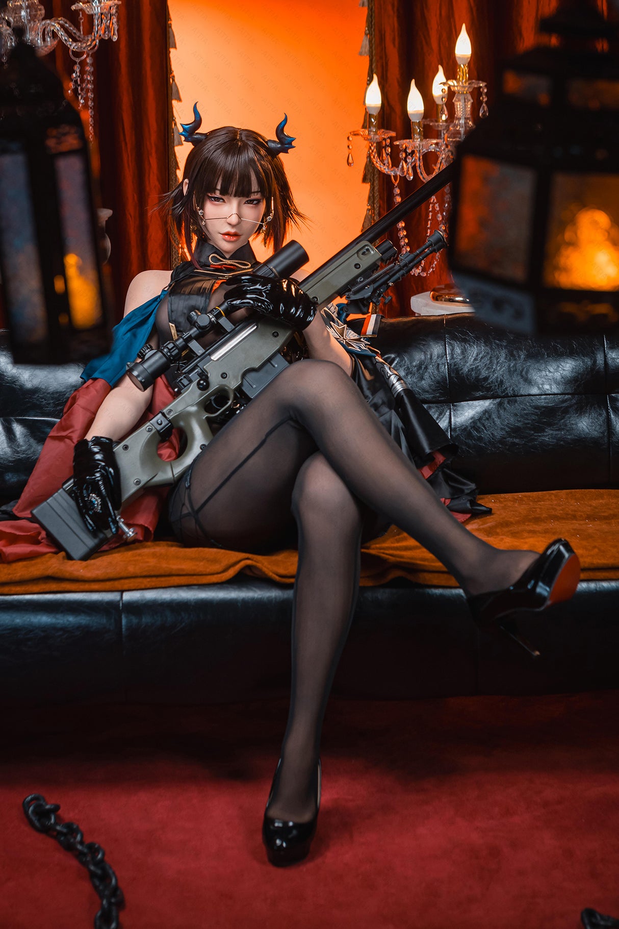 AITIA Shadow Hunter 162CM/5'3" Aglaia Premium Silicone Sex Doll