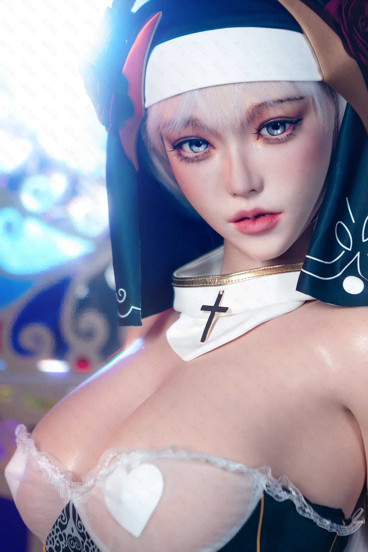 AITIA Nun's Punishment 155CM/5'1" Nymphaea Premium Silicone Sex Doll