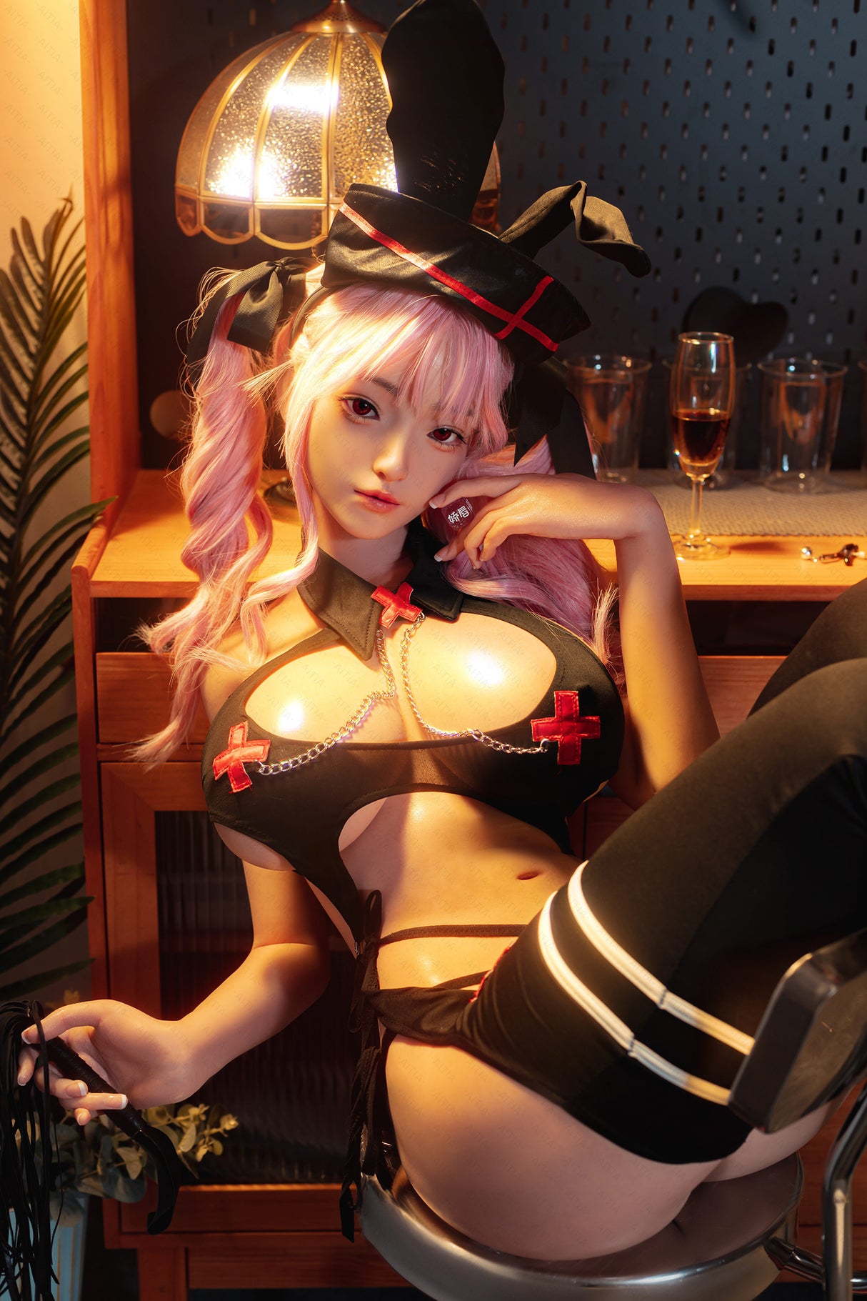 AITIA Bunny Girl Medic 157CM/5'2" Bletilla Premium Silicone Sex Doll