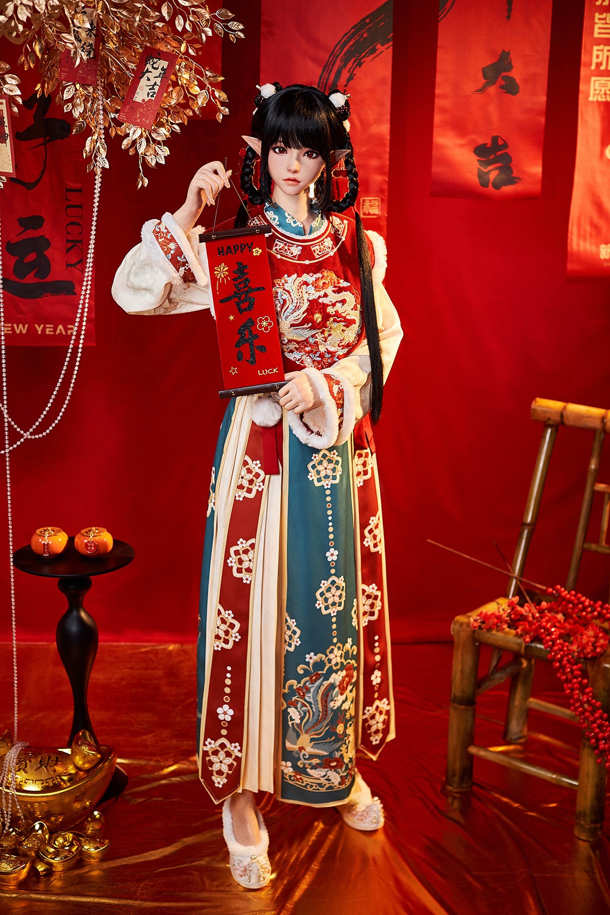 AITIA Spring Festival Greetings 163CM/5'4" Calla Premium Silicone Sex Doll