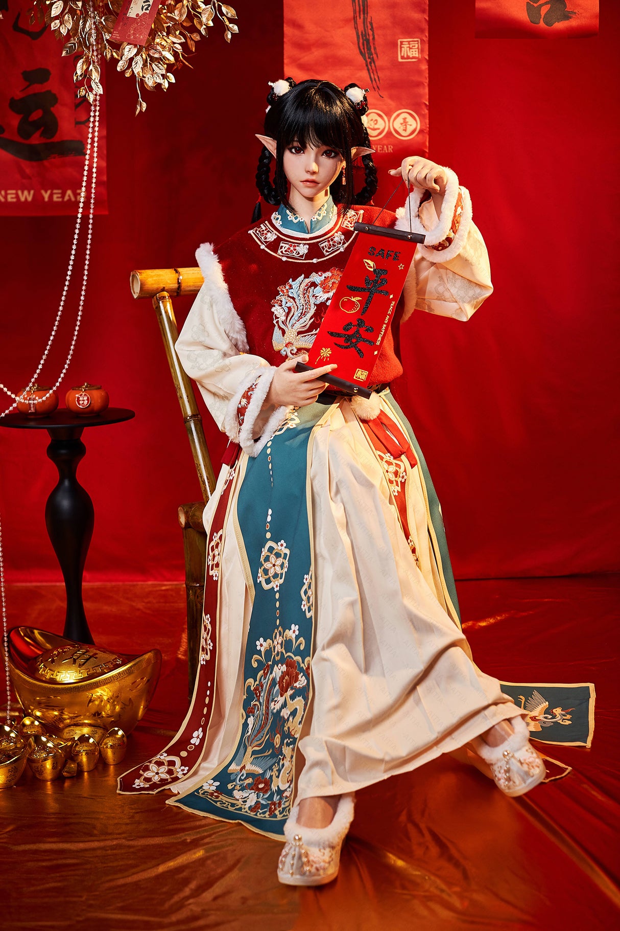 AITIA Spring Festival Greetings 163CM/5'4" Calla Premium Silicone Sex Doll